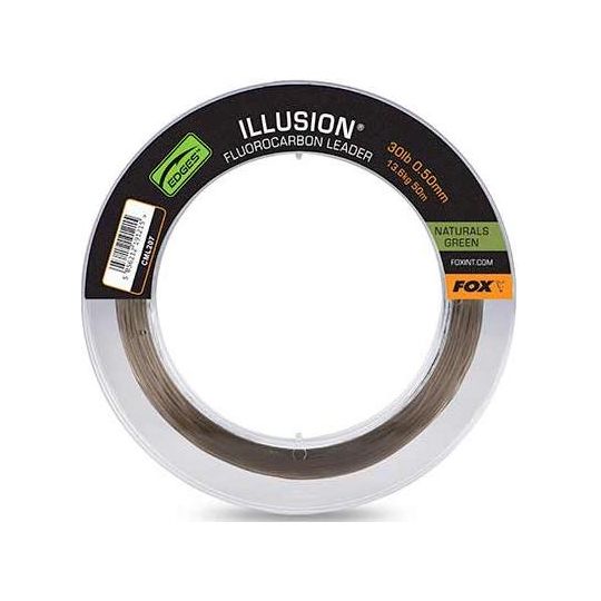 LEADER Z FLUOROCARBONU FOX ILLUSION 0.50mm 50m GRE