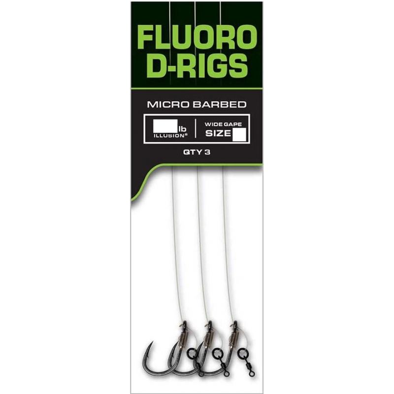 PRZYPONY GOTOWE FOX CARP READY RIGS FLUORO D RIG 6