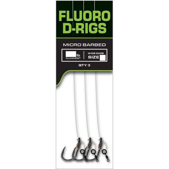 PRZYPONY GOTOWE FOX CARP READY RIGS FLUORO D RIG 6