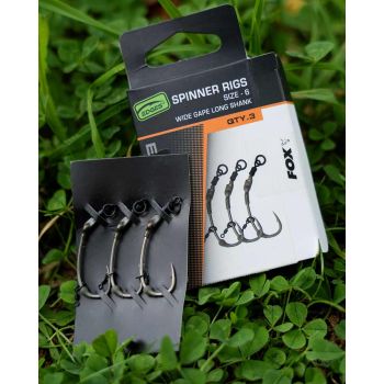 HACZYKI GOTOWE FOX SPINNER DO RONNIE RIG r.5  3szt