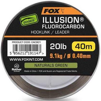 FLUOROCARBON DO  PRZYPONÓW FOX ILLUSION 0,40mm 40m