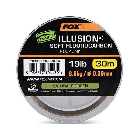 FLUOROCARBON FOX ILLUSION SOFT 30m 0,39mm 8.6kg