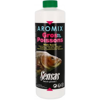 ATRAKTOR W PŁYNIE SENSAS AROMIX GROS MAIS KUKURYDZ