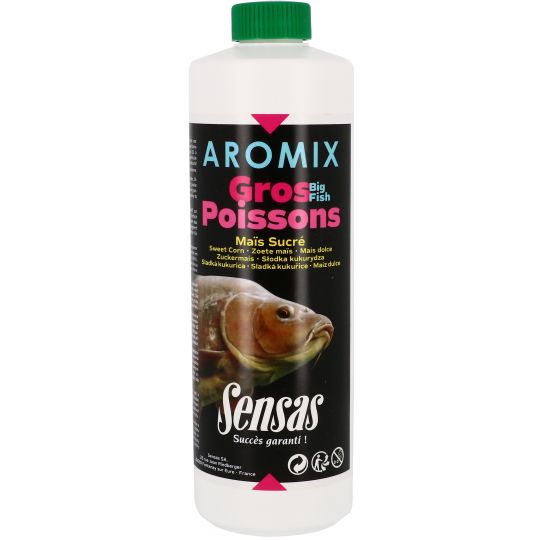 ATRAKTOR W PŁYNIE SENSAS AROMIX GROS MAIS KUKURYDZ ATRAKTOR W PŁYNIE SENSAS AROMIX GROS MAIS KUKURYDZ