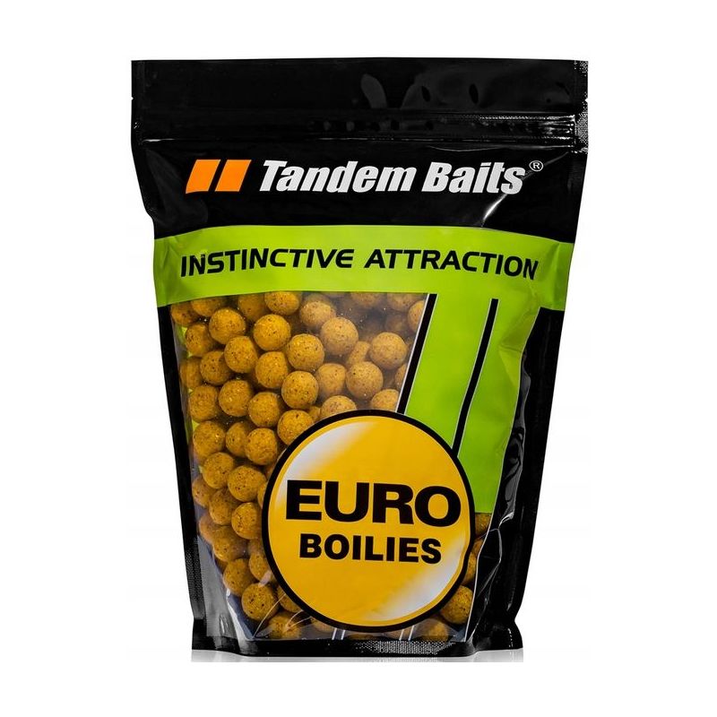 KULKI TANDEM BAITS EURO BOILIES 16mm 1kg BANAN
