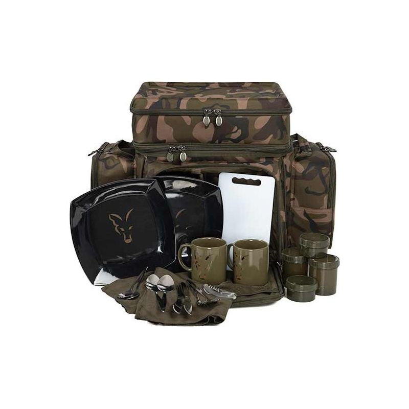 ZESTAW OBIADOWY+ TORBA FOX CAMOLITE BARROW BAG S