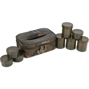 TORBA WĘDKARSKA FOX + 8 POJEMNIKÓW CAMOLITE