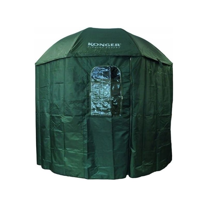 PARASOL KONGER LUX GUMOWANY CAŁY ZAMYKANY 2,50m