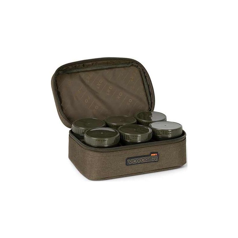 TORBA WĘDKARSKA FOX + 8 POJEMNIKÓW VOYAGER HOOKBAI