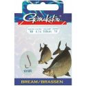 HACZYKI WIĄZANE GAMAKATSU BREAM RED 0,16mm 10