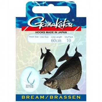 HACZYKI GAMAKATSU BREAM 2210S PRZYPON 0,22mm 4