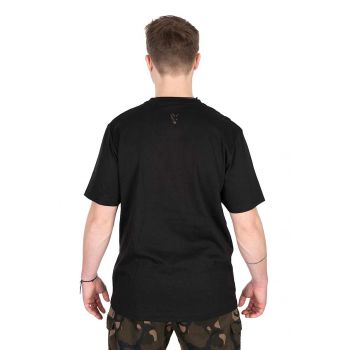 KOSZULKA T-SHIRT FOX BLACK  CAMO LOGO ROZMIAR S