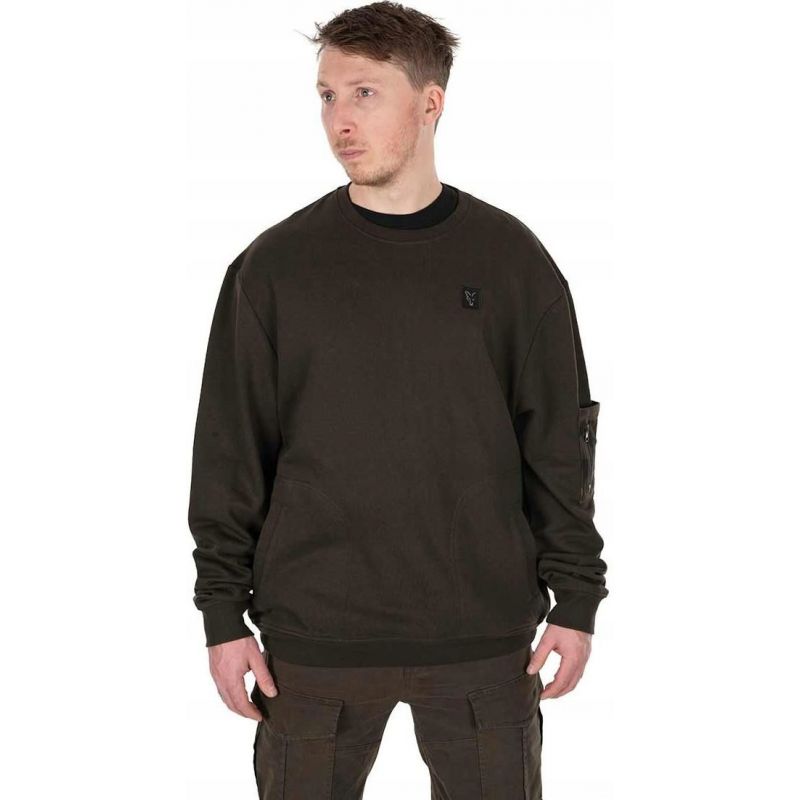BLUZA FOX LW KHAKI JUMPER PULLOVER ROZMIAR  3XL