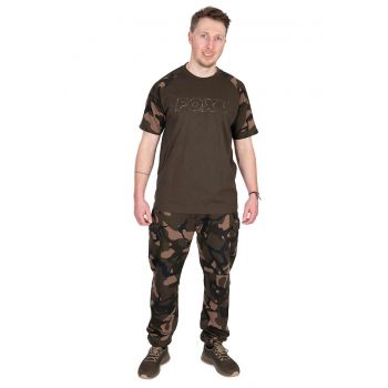 KOSZULKI T-SHIRT FOX OUTLINE KHAKI CAMO ROZMIAR L