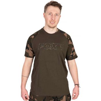 KOSZULKI T-SHIRT FOX OUTLINE KHAKI CAMO ROZMIAR L