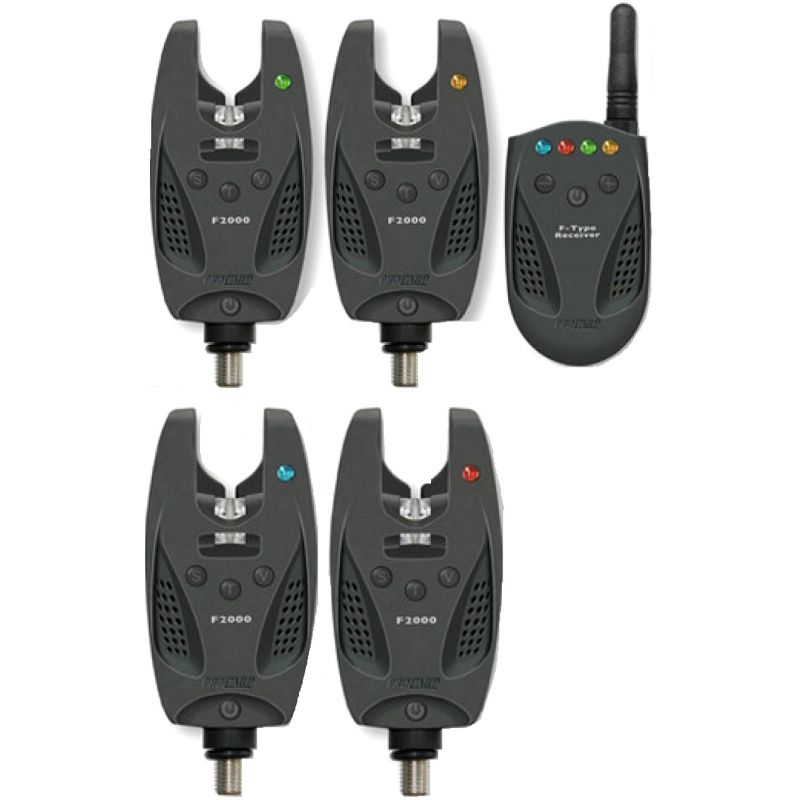 ZESTAW SYGNALIZATORÓW CORMORAN PRO CARP F-2000 4+1