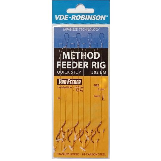 HACZYKI ROBINSON METHOD PRZYPON QUICK STOP 6 HACZYKI ROBINSON METHOD PRZYPON QUICK STOP 6