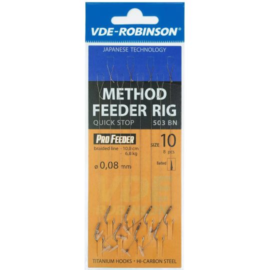 HACZYKI ROBINSON METHOD PRZYPON QUICK STOP 6 HACZYKI ROBINSON METHOD PRZYPON QUICK STOP 6