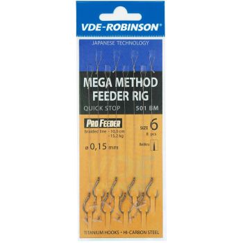 HACZYKI ROBINSON METHOD PRZYPON QUICK STOP MEGA 8