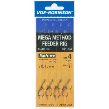 HACZYKI ROBINSON METHOD PRZYPON Z WŁOSEM MEGA 8