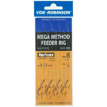 HACZYKI ROBINSON METHOD PRZYPON Z WŁOSEM MEGA 6