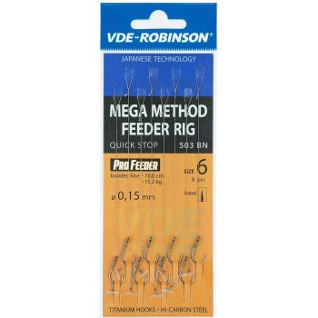 HACZYKI ROBINSON METHOD PRZYPON QUICK STOP MEGA 8