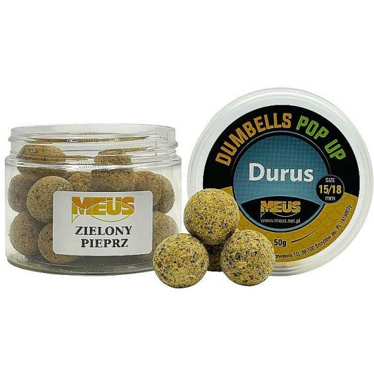 DUMBELLS MEUS POP UP DURUS 15/18mm 90g PIEPRZ ZIEL DUMBELLS MEUS POP UP DURUS 15/18mm 90g PIEPRZ ZIEL
