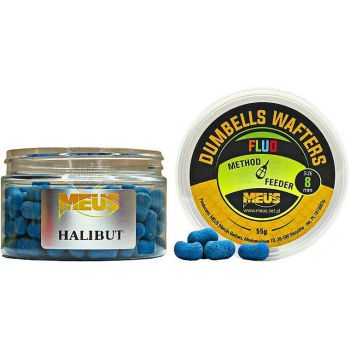DUMBELLS MEUS WAFTERS FLUO 8mm 55g HALIBUT