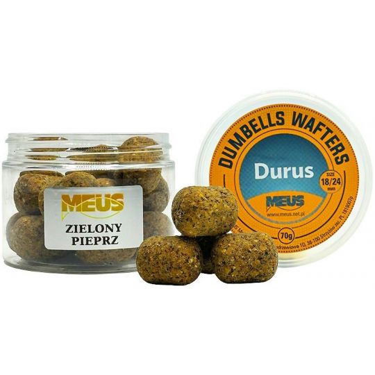 DUMBELLS MEUS WAFTERS DURUS 18/24mm ZIELONY PIEPRZ DUMBELLS MEUS WAFTERS DURUS 18/24mm ZIELONY PIEPRZ