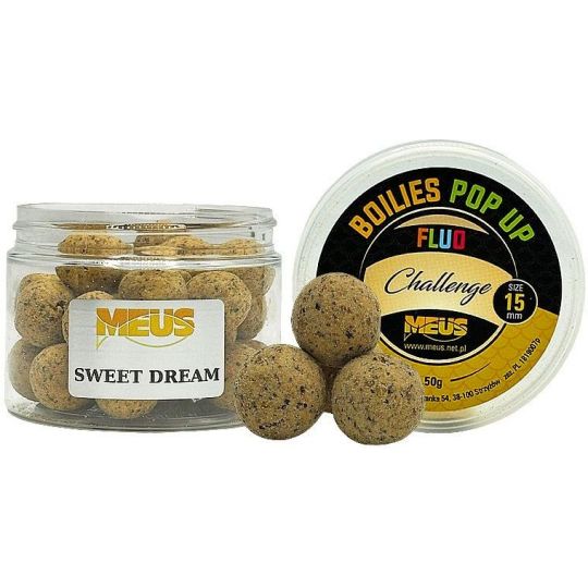 KULKI MEUS CHALLENGE POP UP FLUO 15mm SWEET DREAM KULKI MEUS CHALLENGE POP UP FLUO 15mm SWEET DREAM