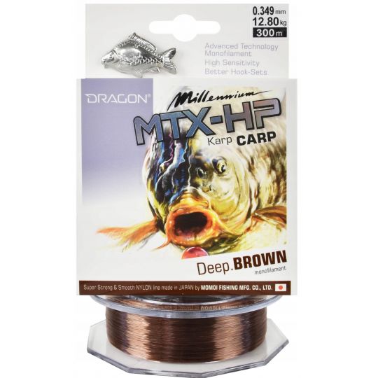 ŻYŁKA DRAGON MILLENIUM KARP 300m 0.35mm 12,80kg ŻYŁKA DRAGON MILLENIUM KARP 300m 0.35mm 12,80kg