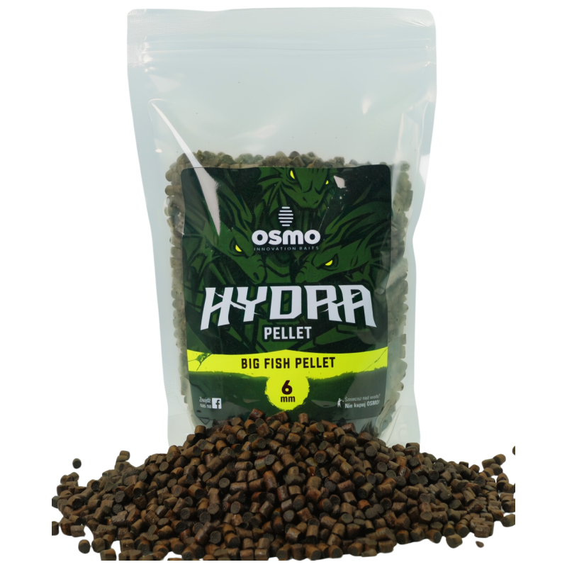 PELLET OSMO HYDRA BIG FISH 6mm 800g NOWOŚĆ PELLET OSMO HYDRA BIG FISH 6mm 800g NOWOŚĆ