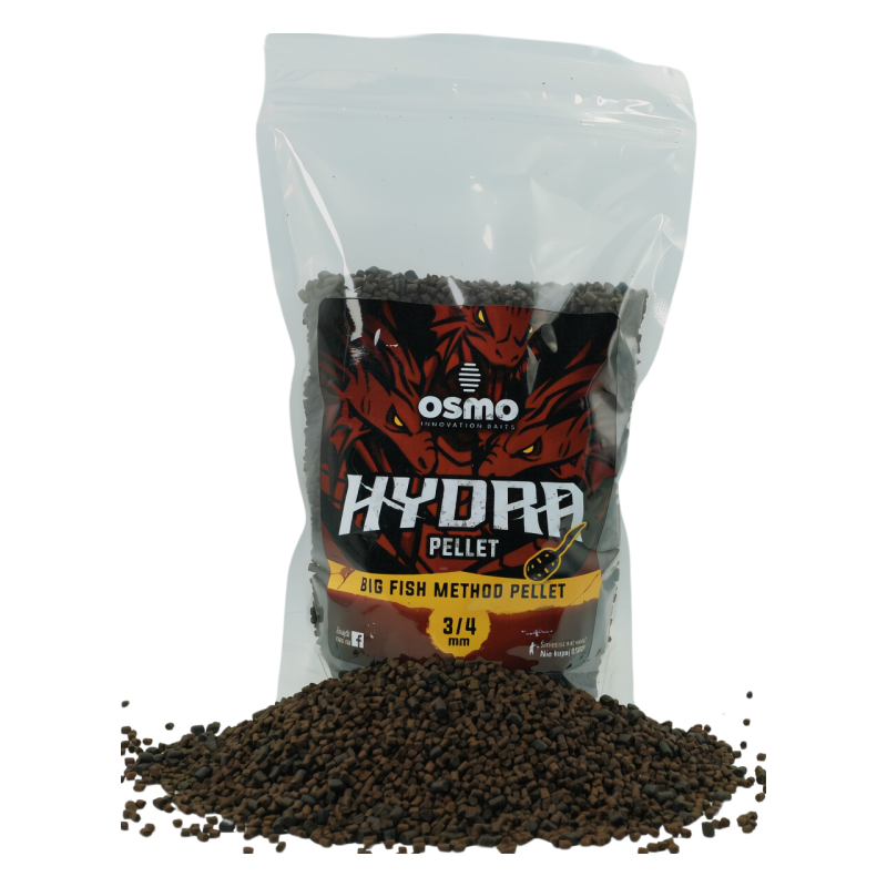 PELLET OSMO HYDRA BIG FISH 3/4mm 800g NOWOŚĆ PELLET OSMO HYDRA BIG FISH 3/4mm 800g NOWOŚĆ