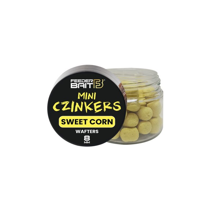 MINI CZINKERS FEEDER BAIT WAFTERS 8mm SWEET CORN MINI CZINKERS FEEDER BAIT WAFTERS 8mm SWEET CORN