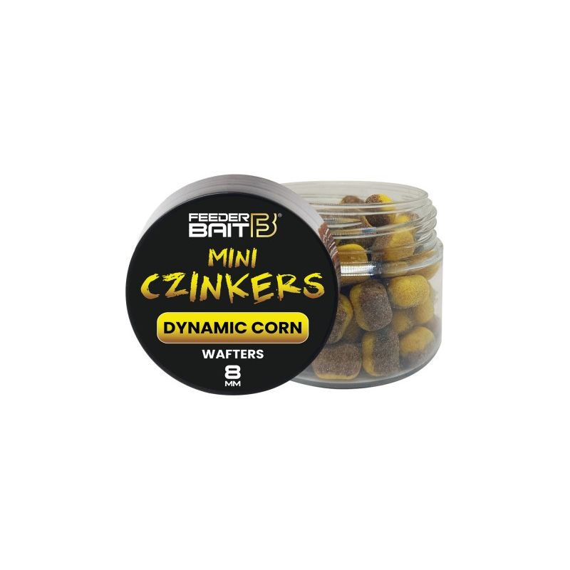 MINI CZINKERS FEEDER BAIT WAFTERS 8mm DYNAMIC CORN MINI CZINKERS FEEDER BAIT WAFTERS 8mm DYNAMIC CORN