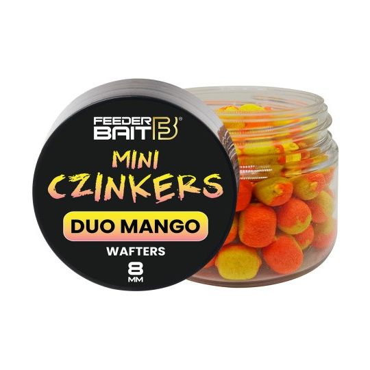 MINI CZINKERS FEEDER BAIT WAFTERS 8mm MANGO DUO MINI CZINKERS FEEDER BAIT WAFTERS 8mm MANGO DUO