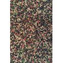 PELLET FEEDER BAIT HALIBUT GREEN BLACK RED 2mm MET