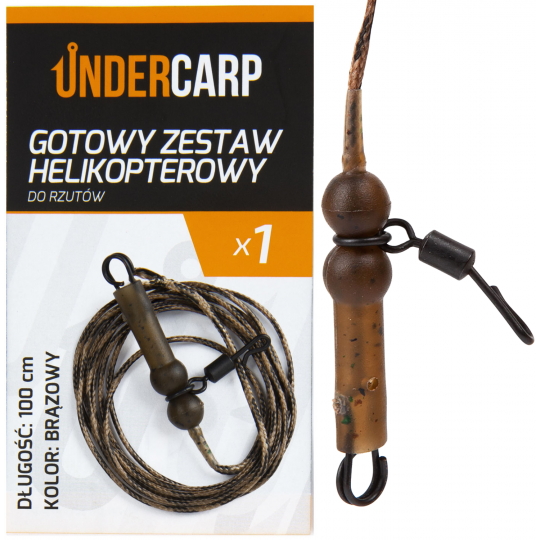 GOTOWY ZESTAW UNDER CARP HELIKOPTEROWY DO RZUTU