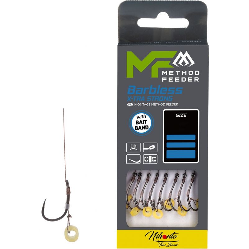 HACZYKI MIKADO METHOD PRZYPON Z GUMKĄ 12 BEZZADZIO HACZYKI MIKADO METHOD PRZYPON Z GUMKĄ 12 BEZZADZIO