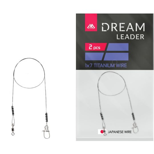 PRZYPON MIKADO TYTANOWY DREAM LEADER 4,5kg 30cm PRZYPON MIKADO TYTANOWY DREAM LEADER 4,5kg 30cm