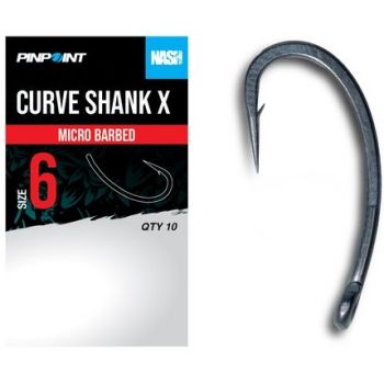 HACZYKI NASH CURVE SHANK X SIZE 2 MICRO BARB