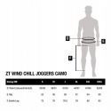 SPODNIE NASH ZT WIND CHILL JOGGERS CAMO XL JOGGERY