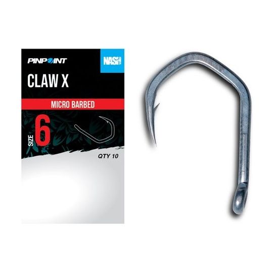 HACZYKI NASH CLAW X SIZE 2 MICRO BARB
