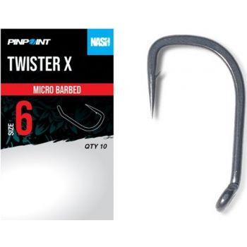 HACZYKI NASH TWISTER X SIZE 4 MICRO BARB