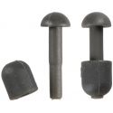 KORALIKI MIKADO HELI CHOD BEAD DARK GREEN 10szt