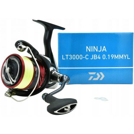 KOŁOWROTEK DAIWA NINJA LT 2500 PLECIONKA 0,17mm