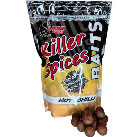 KULKI BANDIT CARP KILLER SPICE HOT CHILLI 20mm 1kg KULKI BANDIT CARP KILLER SPICE HOT CHILLI 20mm 1kg