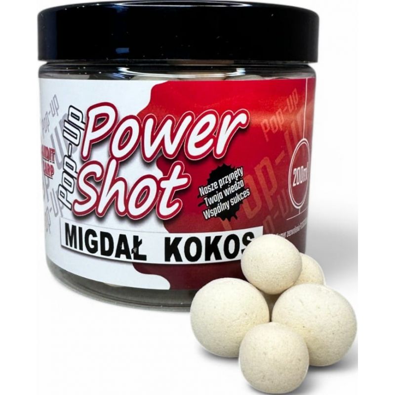 KULKI BANDIT POWER SHOT POP UP 10/16mm MIGDAŁ KOKO KULKI BANDIT POWER SHOT POP UP 10/16mm MIGDAŁ KOKO