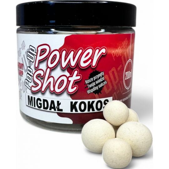 KULKI BANDIT POWER SHOT POP UP 10/16mm MIGDAŁ KOKO KULKI BANDIT POWER SHOT POP UP 10/16mm MIGDAŁ KOKO
