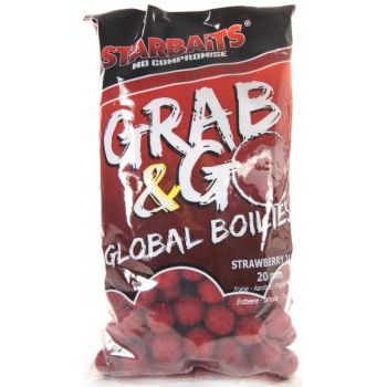 KULKI STARBAITS GRAB&GO 1kg 20mm STRAWBERRY